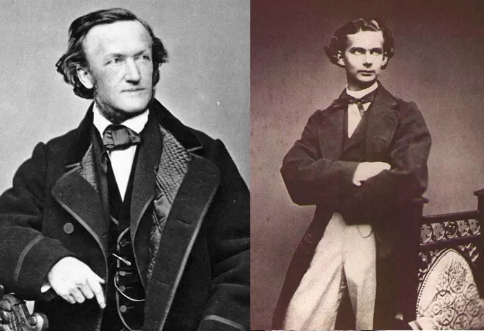 Richard Wagner och Ludwig II av Bayern